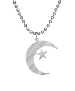 Muslim Star and Crescent Necklace